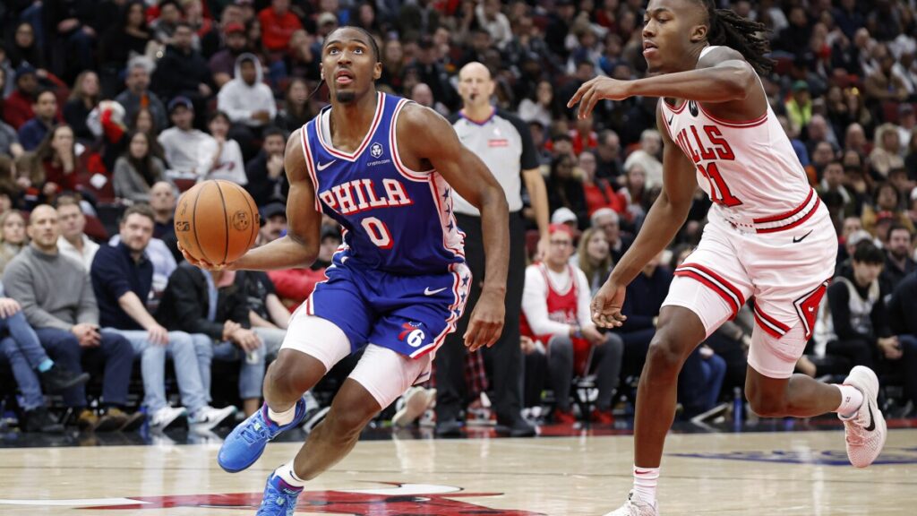 knicks vs 76ers match player stats