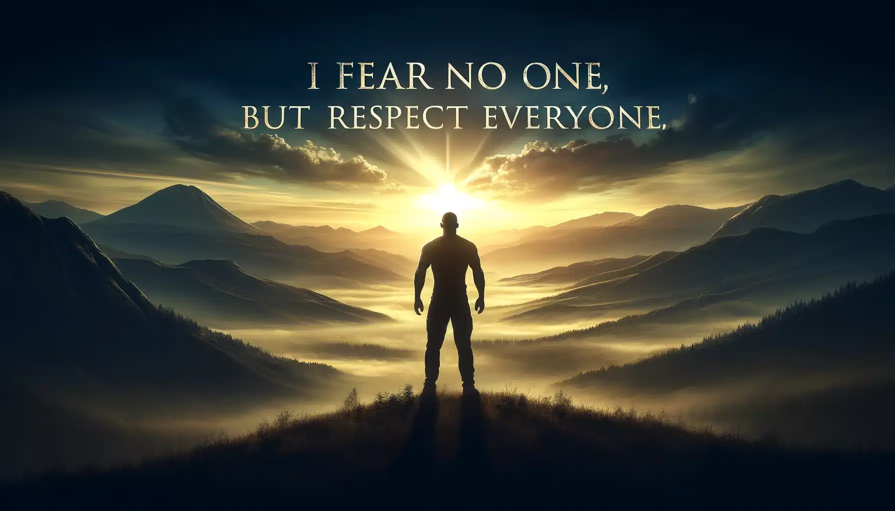 i fear no one, but respect everyone. - tymoff 